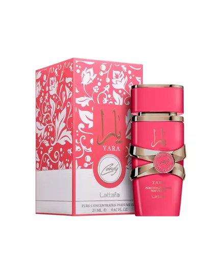Lattafa Yara Candy Huile de parfum Pour les femmes, 20 ml, image 2