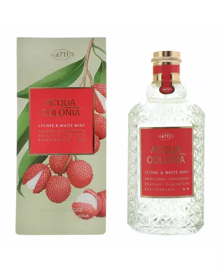 4711 ACQUA COLONIA LYCHEE & WHITE MINT eau de cologne vaporisateur, 170 ml, image 3