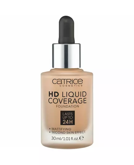 Mattierende flüssige Foundation Catrice HD Vegan 036 Hazelnut, 30 ml, Bild 3