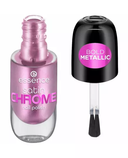 Vernis à ongles Essence Satin Chrome 02 Artificial Pinktelligence, 8 ml, image 3
