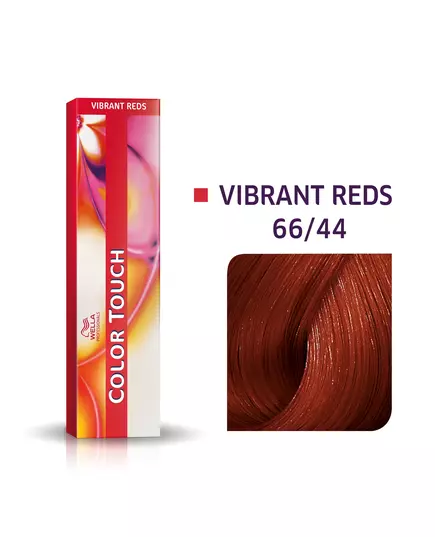 Wella Professionals Color Touch Sans ammoniaque Teinture capillaire semi-permanente 66/44 Dark Blonde Intensive Red, 60 ml, image 3