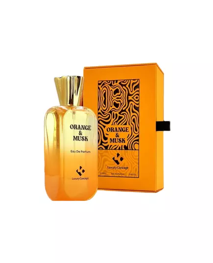 Luxury Concept Orange & Musk Eau de Parfum Unisexe, 100 ml
