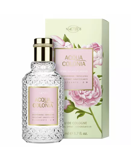 4711 Acqua Colonia Peony & Sandalwood Eau de Cologne Unisexe, 50 ml, image 3