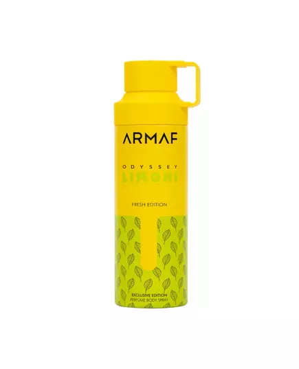 Armaf Odyssey Limoni Fresh Rafraîchissant Agrume Déodorant en spray Unisexe, 200 ml