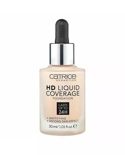 Catrice HD Vegan Glatte Flüssige Grundierung 40 Warmes Beige, 30 ml, Bild 7