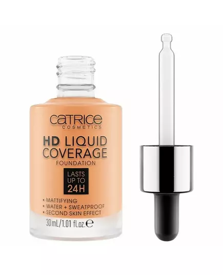 Catrice HD Vegan Glatte Flüssige Grundierung 40 Warmes Beige, 30 ml, Bild 5