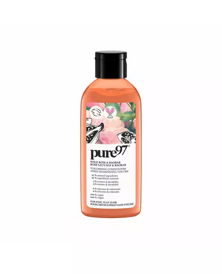 Pure97 Rose & Baobab Haarshampoo Für Volumen, 200 ml, Bild 3