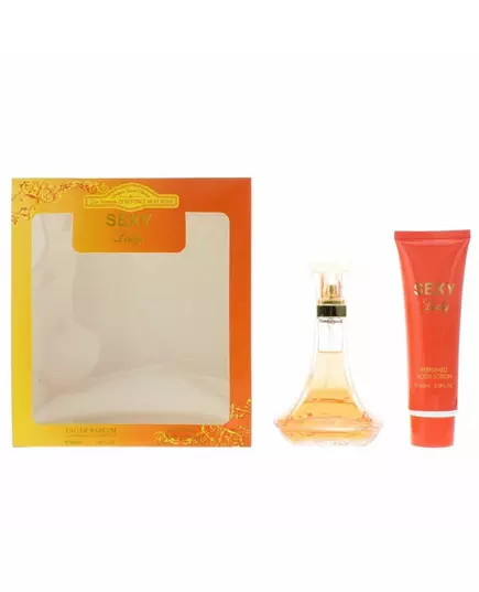 Set Designer French: Sexy Lady Eau De Parfum For Women 100 ml + Sexy Lady Hydrates Body Lotion, 100 ml