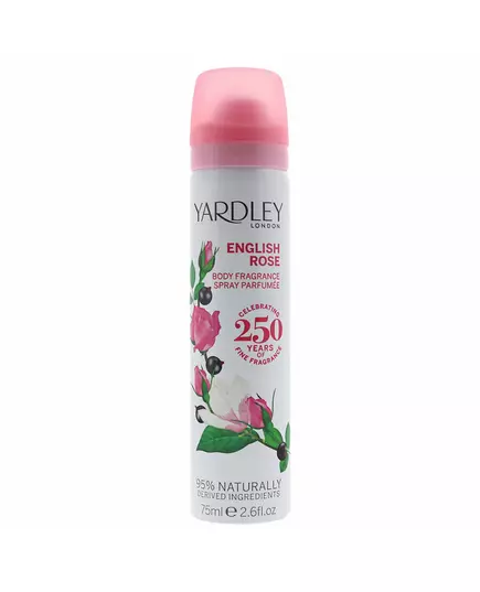 Yardley English Rose Spray parfumé Pour les femmes, 75 ml, image 3