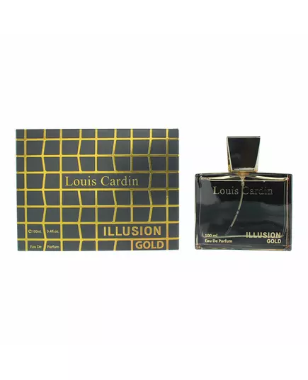 Louis Cardin Illusion Gold Eau de Parfum Unisex, 100 ml, Bild 2