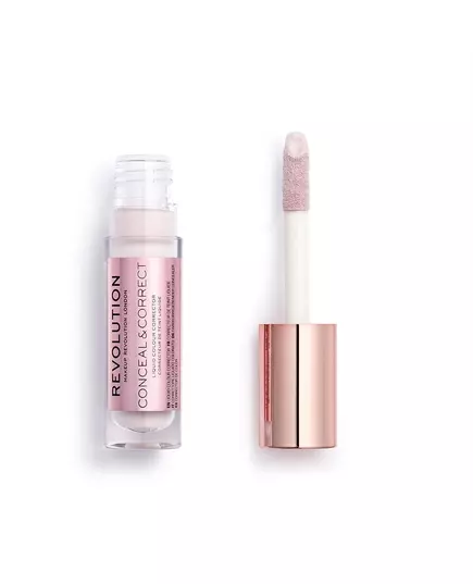 Makeup Revolution Conceal & Correct Correctif Anticernes liquide Lavande, 4 g, image 3