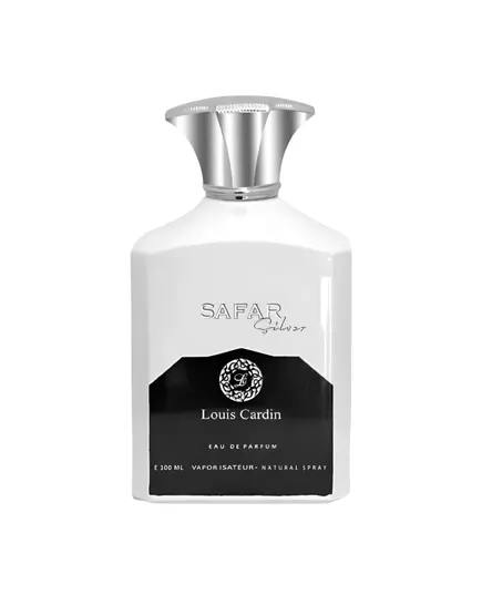 Louis Cardin Safar Silver Eau de Parfum Pour hommes, 100 ml