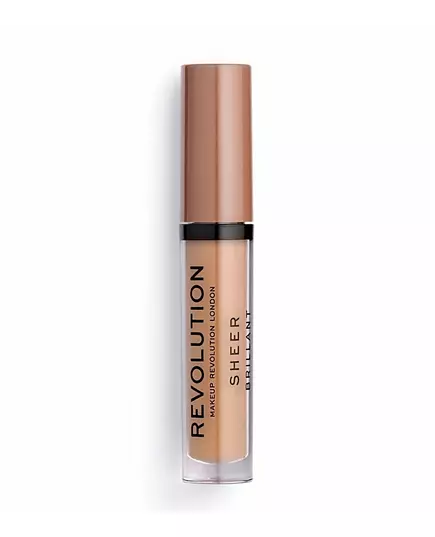Makeup Revolution Sheer Brillant Végan Gloss à lèvres 119 Agitation, 3,5 ml, image 5