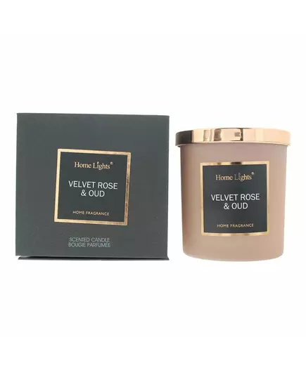 Home Lights Velvet Rose & Oud Duftkerze, 215 g, Bild 3