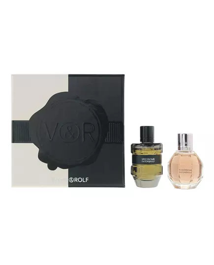 Set Viktor & Rolf: Flowerbomb Eau De Parfum For Women 7 ml + Spicebomb Eau De Toilette For Men 7 ml *Miniature, 7 ml
