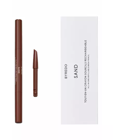 Byredo All-In-One Wasserfest Bleistift Augenbrauencreme-Stift & Bürste 2-in-1 01 Sand, 0,5 g