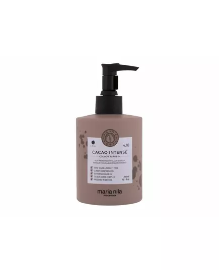 Maria Nila Colour Refresh Vegan Haarfarben-Creme-Maske Zur Farbauffrischung 4.10 Cacao Intense, 300 ml