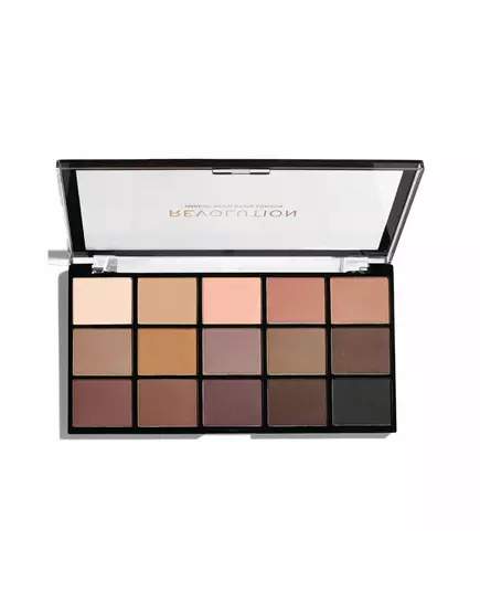Makeup Revolution Reloaded Palette Lidschattenpalette Grundmattierungen, 15 × 1,1 g, Bild 3