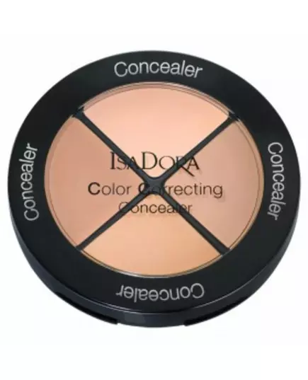 IsaDora Color Correcting Palette de correcteurs 36 Quatuor nu, 4 g
