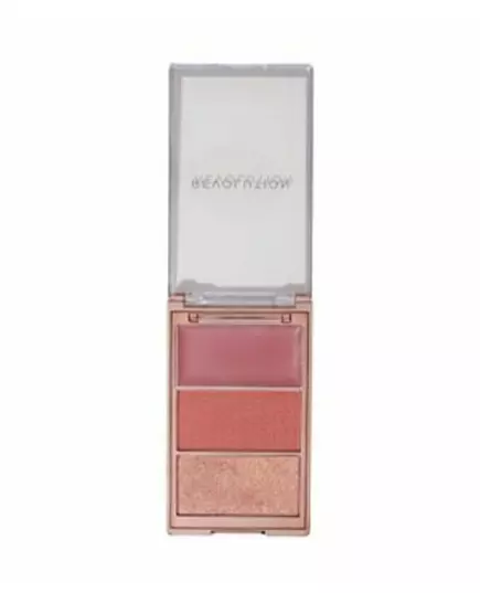 Palette de blushs et d’highlighter Makeup Revolution Blush Icon Aura Points Rose, 11,5 g, image 3