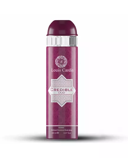 Louis Cardin Credible Oud Körperspray, 200 ml