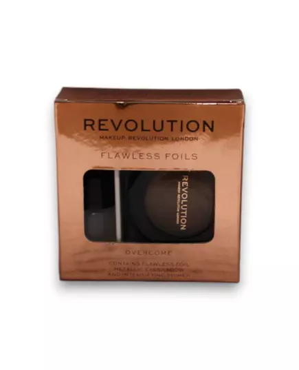 Set Makeup Revolution: Flawless Foils Vegan Eyeshadow Primer 2 ml + Flawless Foils Vegan Eyeshadow Palette Overcome, 2 ml, image 3