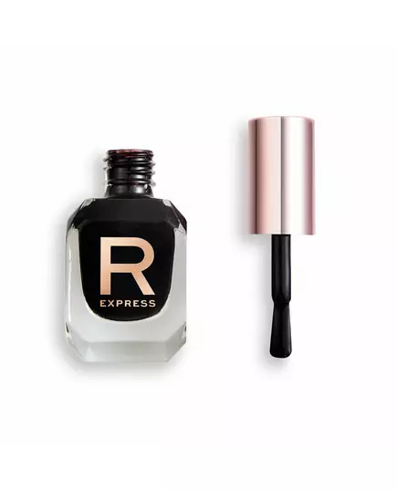 Makeup Revolution Express Vernis à ongles Noir minuit, 10 ml, image 3