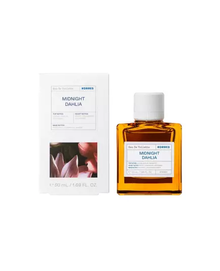 Korres Midnight Dahlia Eau de Toilette Unisexe, 50 ml, image 3