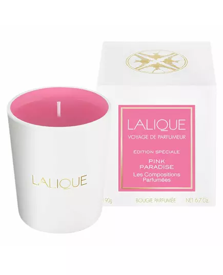 Lalique Les Compositions Parfumees - Pink Paradise Bougie parfumée, 190 g, image 2