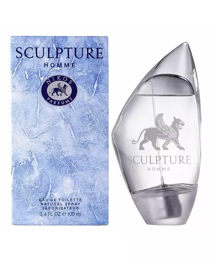 Nikos Sculpture Homme Eau de Toilette Für Männer, 100 ml, Bild 3