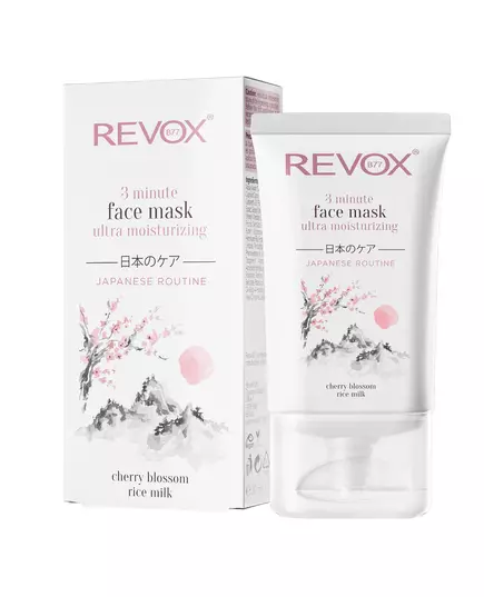 Revox B77 Japanese Routine Ultra-feuchtigkeitsspendend Crememaske Für das Gesicht, 30 ml, Bild 5