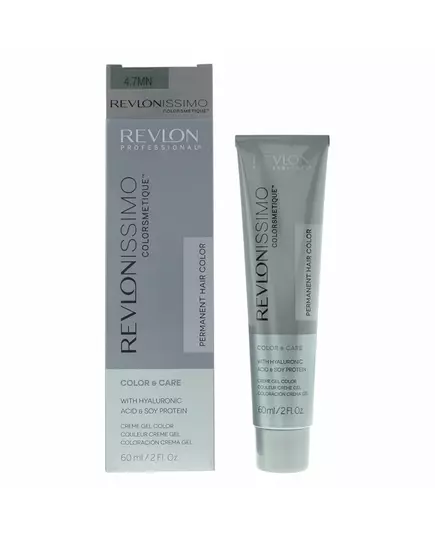Revlon Revlonissimo Colorsmetique Teinture permanente pour cheveux 4.7MN Medium Brown, 60 ml