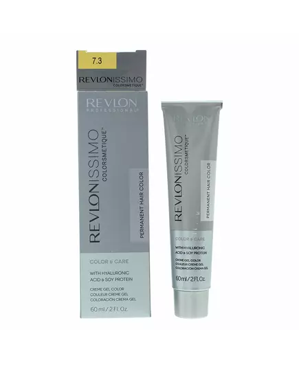 Revlon Revlonissimo Colorsmetique Teinture permanente pour cheveux 7.3 Golden BLonde, 60 ml