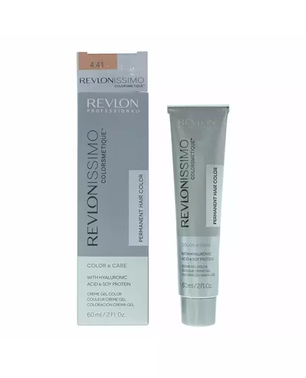 Revlon Revlonissimo Colorsmetique Teinture permanente pour cheveux 4.41 Deep Chestnut Medium Brown, 60 ml