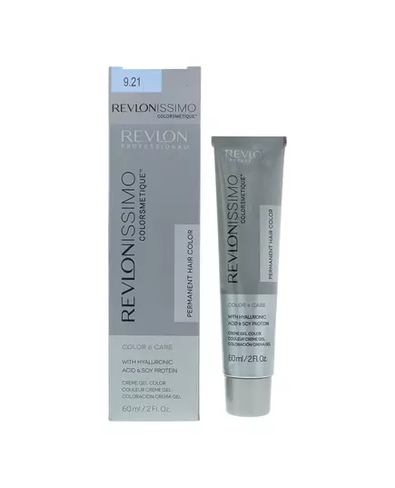 Revlon Revlonissimo Colorsmetique Permanente Haarfarbe 9.21 Very Light Iridescent Ash Blonde, 60 ml