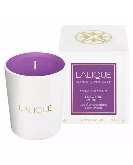 Lalique Les Compositions Parfumees - Electric Purple Holzig Fruchtig Duftkerze, 190 g, Bild 2