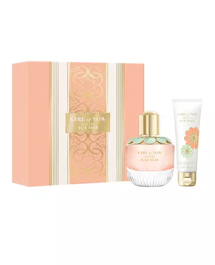Set Elie Saab: Girl Of Now Lovely Eau De Parfum For Women 50 ml + Girl Of Now Lovely Hydrates Body Lotion Body, 50 ml