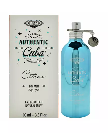 Cuba Authentic Citrus Eau de Toilette Für Männer, 100 ml, Bild 3