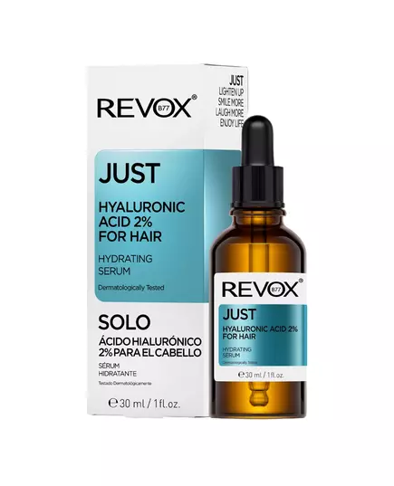 Revox B77 Just Acide hyaluronique 2% Sérum capillaire Pour l'hydratation, 30 ml, image 5