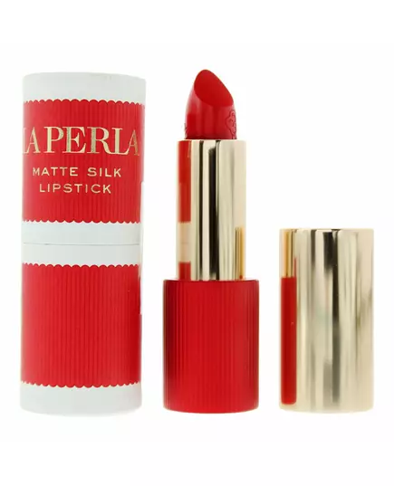 La Perla Matte Silk Soie mate Rouge à lèvres crème 105 Rouge coquelicot, 3,5 g, image 5