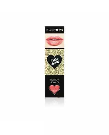 Beauty Blvd Glitter Lips Strahlend Lipgloss Nacktbaden, 3,5 ml, Bild 3