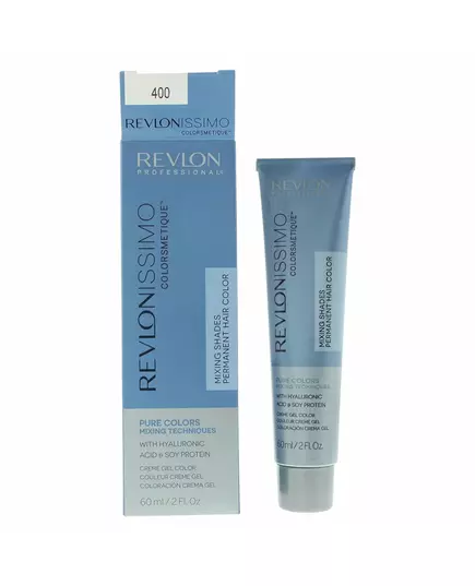 Revlon Revlonissimo Colorsmetique Acide hyaluronique Pigment de coloration capillaire 400 Orange, 60 ml