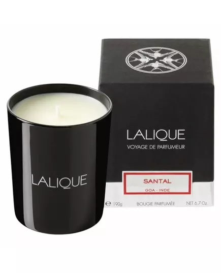 Lalique Santal Goa-Inde Sandelholz Duftkerze, 190 g, Bild 2