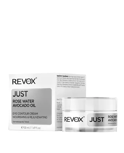 Revox B77 Just Rosenwasser und Avocadoöl Nährend Augencreme, 50 ml, Bild 3