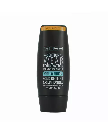 Gosh X-Ceptional Wear Vitamin E Langlebig Creme-Grundierung 19 Kastanie, 35 ml, Bild 3