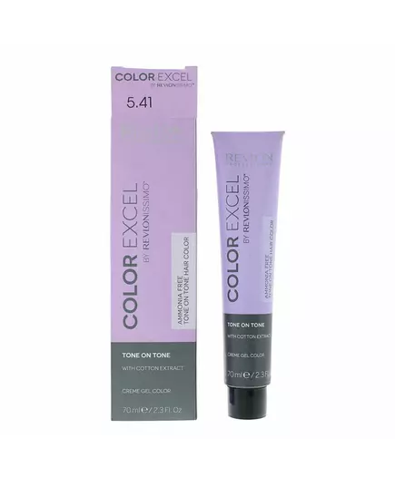 Revlon Color Excel Semi-permanente Haarfarbe 5.41 Light Chesnut Ash Brown, 70 ml
