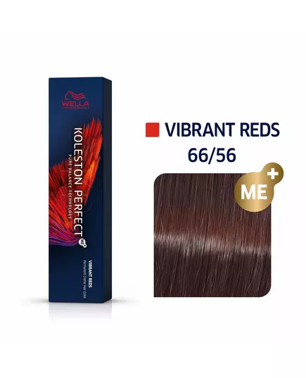 Wella Professionals Koleston Perfect Me+ Permanente Haarfarbe 66/56 Dark Blonde Intense Violet Mahogany, 60 ml
