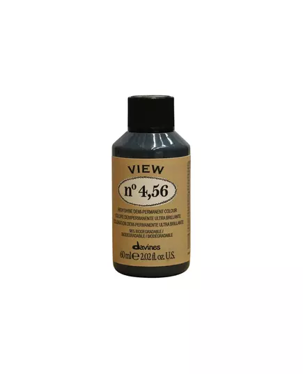 Davines View Coloration cheveux demi-permanente 4.56 Gloss, 60 ml