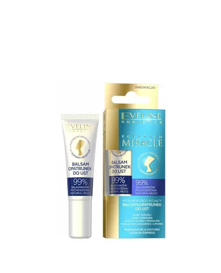 Eveline Cosmetics Egyptian Miracle Regeneration Lippenbalsam Behandlung, 12 ml, Bild 3