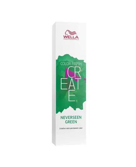 Wella Professionals Color Fresh Create Ammoniakfrei Semi-permanente Haarfarbe Neverseen Green, 60 ml